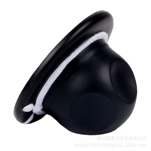 Pu Fidget <b>Hat</b> Toy With Yellow <b>Band</b> For Kids Age 8 To 13 Years Unisex Stress Relief Plaything - Product Image 3