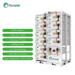 Аккумуляторная батарея Sunpal 48V 15kw 192V 100Ah литий-ионная батарея Lifepo4