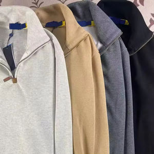 <span class=keywords><strong>Felpa</strong></span> <span class=keywords><strong>con</strong></span> Zip Corta da Uomo, Moda <span class=keywords><strong>Polo</strong></span>, Felpe <span class=keywords><strong>con</strong></span> <span class=keywords><strong>Cappuccio</strong></span> da Uomo <span class=keywords><strong>con</strong></span> Logo Cavallo Ricamato, Comoda <span class=keywords><strong>Felpa</strong></span> <span class=keywords><strong>con</strong></span> Zip in Cotone per Attività all'Aperto - Product Image 1