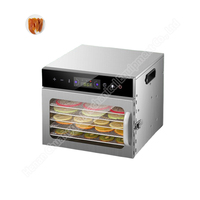 Industriële Fruit Dehydrator 6 Lagen Fruit En Groente Droger Zeevoedsel Dehydrator