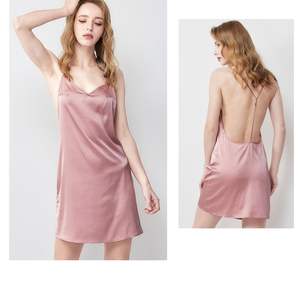 Camicia <span class=keywords><strong>da</strong></span> <span class=keywords><strong>notte</strong></span> Sexy <span class=keywords><strong>per</strong></span> ragazze con cavezza <span class=keywords><strong>per</strong></span> donna primavera ed estate camicia <span class=keywords><strong>da</strong></span> <span class=keywords><strong>notte</strong></span> a due pezzi abito lungo stile - Product Image 2