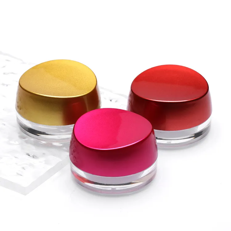 5g Acrylic Cosmetic Powder Jar Plastic Embellishment Bead Glitter Charm Craft Jar for Nail Power Pot