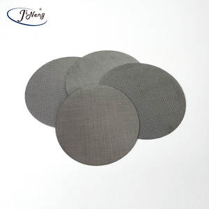 0.5 um 70 um mikron 304 316 L besi tahan karat penyaring anyaman persegi penyaring disket persegi cairan digunakan silinder penyaring cairan - Product Image 2