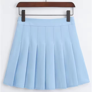 Vestido Corto para Niñas, Falda de Tenis Plisada de Cintura Alta, Uniforme con Pantalones Cortos Interiores para Bádminton y Animadoras - Product Image 4