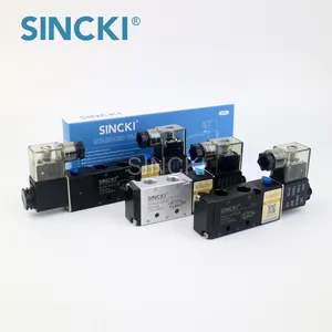 Cina produttore 4V serie 4V130C-06 micro elettrovalvola con chiusura centrale centrale