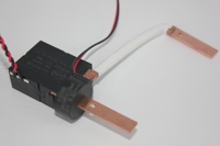 Relais de verrouillage 80A à bobine simple 12VDC 250V AC pour compteur d'énergie prépayé sur rail DIN (LNNL)