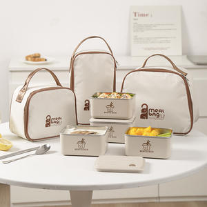 Single-Tier 304 Stainless Steel Rectangle Portable <b>Lunch</b> <b>Box</b> 1000ml Multifunctional Leak-Proof Fresh-Keeping Heatable Food - Product Image 4