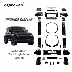 Kit de carrocería para coche <span class=keywords><strong>Land</strong></span> <span class=keywords><strong>Rover</strong></span>, de cuerpo completo Kit de carrocería, actualización modificada, Estilo negro <span class=keywords><strong>Defender</strong></span> 2020, venta al por mayor - Product Image 4