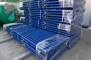 Poste <span class=keywords><strong>de</strong></span> Apuntalamiento <span class=keywords><strong>de</strong></span> Acero Galvanizado Ajustable Certificado EN1065, Longitud Personalizable para Construcción en la UE, Pisos y Edificios <span class=keywords><strong>de</strong></span> Oficinas - Product Image 3