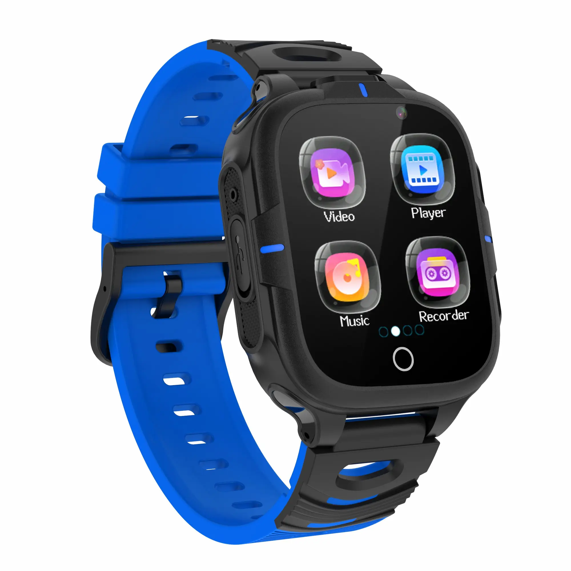 Sport Kids Smart Horloge Met 16 Puzzel Games Camera Telefoontje Muziek Play Video Voice Recording Voor Jongens En Meisjes