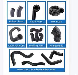 ท่อยาง EPDM 16571-17010เหมาะสำหรับท่อน้ำระบายความร้อนบนและล่างของท่อน้ำเข้ารถยนต์ - Product Image 6