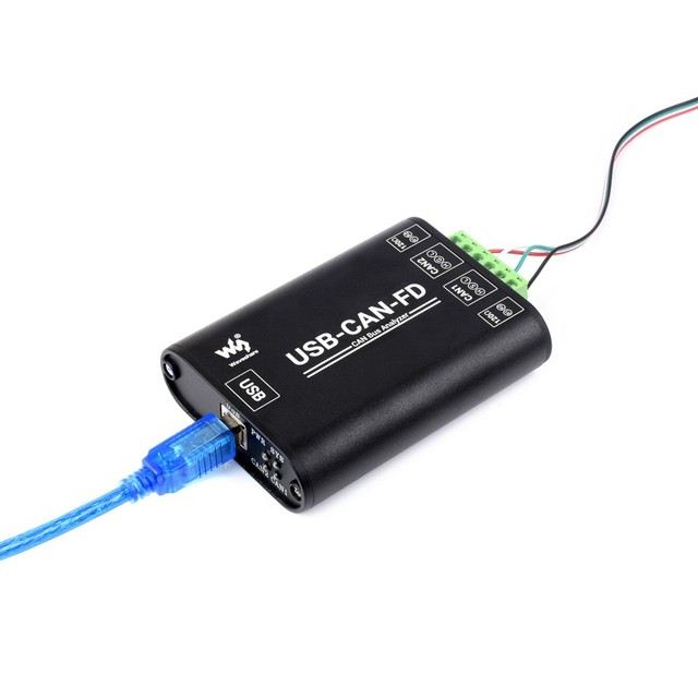 Industrial Grade CAN/CAN FD Bus Data Analyzer, USB to CAN FD Adapter, CAN/CAN FD Bus Communication Interface Card