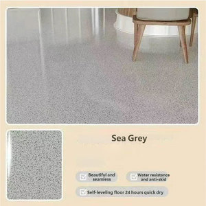 Revêtement de sol autolissant en sable coloré époxy de qualité professionnelle pour distributeur mondial - Product Image 3