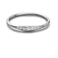 Bague de fiançailles pour femme en argent sterling S925 plaqué rhodium, diamant de laboratoire de clarté VVS2, diamant rond HPHT CVD, tige torsadée