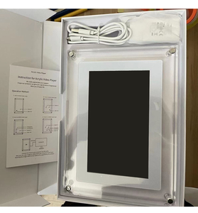 Vente en gros de 7 pouces cadre photo numérique en acrylique IPS LCD écran transparent cadres photo d'art numérique NFT - Product Image 6