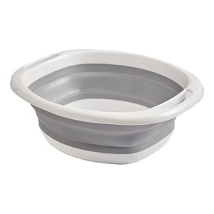 Lavabo Plegable de Plástico de Lujo para Dormitorio, Uso Estudiantil, Extra Grande de 32 cm, Lavabo Portátil para Lavar los Pies, para Baño y Cocina - Product Image 1