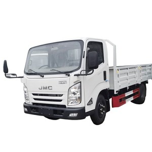 รถบรรทุกขนาดเล็ก JMC 4x2 5 ตัน คุณภาพสูง แบบพื้นเรียบ ใช้เชื้อเพลิงดีเซล พร้อมรั้วกั้นบรรทุกสินค้า สำหรับขาย - Product Image 4