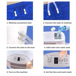 Hochwertige elektrische Sommer bett kühler Wasser kühlung matratze Cooles Schlaf kissen bett Wasser kühlsystem - Product Image 6