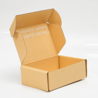 Caja de embalaje de lujo para el cuidado de la piel, caja de correo corrugada de papel plegable cosmética reciclable con logotipo personalizado