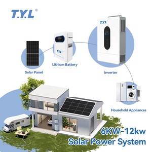 TYL TYL-3.6KW Système Solaire Hybride Monophasé 3.6KW 120V Double MPPT Efficacité 99% 40A 50/60Hz pour Stockage d'Énergie de Secours Domestique TYL-3.6KW - Product Image 3