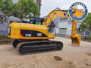 Excavadora Usada Caterpillar 313D de 12 Toneladas, Año 2017, en Stock, con Bomba Principal y Componentes de Rodamiento, Cucharón de 0.6m³, Potencia de 72kW - Product Image 3