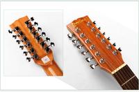 Custom Double Headstock 6 and 12 Strings Acoustic Guitar Factory