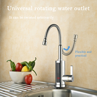Meilleure Vente 2025 – Robinet d'Eau Chaude et Froide Double Fonction OEM/ODM Personnalisé 3000W – Chauffe-Eau Électrique Instantané Sans Réservoir en Plastique pour Hôtels