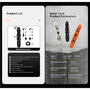 Tanque <span class=keywords><strong>de</strong></span> Agua Antirrobo <span class=keywords><strong>de</strong></span> Plástico <span class=keywords><strong>de</strong></span> 26L <span class=keywords><strong>para</strong></span> <span class=keywords><strong>Techo</strong></span> <span class=keywords><strong>de</strong></span> Vehículo con Calentador <span class=keywords><strong>de</strong></span> Agua Integrado y Pantalla - Product Image 2