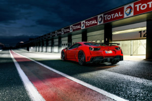 Kit de Carrocería NT para Ferrari 488, Parachoques Delantero, Parachoques Trasero, Guardabarros, Alerón Trasero, Fibra de Carbono Seca de Alta Calidad - Product Image 4