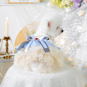 PETCIRCLE Ropa de Primavera/Verano para Mascotas, Conjuntos para Perros y Gatos, Diademas, Faldas de Tul Estilo Wonderland, Combinaciones - Product Image 4