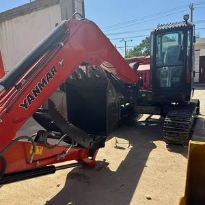 Mini-excavatrice sur chenilles YANMAR Vio80 d'occasion haute performance, 8 tonnes, modèle 2022, avec composants essentiels, à vendre - Product Image 2