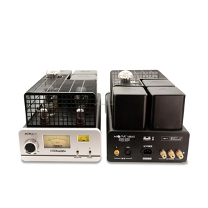 Amplificateur de cinéma maison HiFi 35W Big Bungalow Récepteur audio large ultra-clair <span class=keywords><strong>Single</strong></span>-<span class=keywords><strong>Ended</strong></span> <span class=keywords><strong>300B</strong></span> Push 845 Classic Tubes Aluminium - Product Image 3