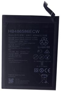 Pin dự phòng điện thoại HB486586ECW cho Huawei Honor V30 Mate30 Nova6 5G P40 Lite Y9A, sản xuấ<span class=keywords><strong>t</strong></span> <span class=keywords><strong>t</strong></span>ại Trung Quốc - Product Image 2