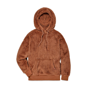 Sweat-shirt à capuche décontracté pour femme avec poche kangourou, cordon de serrage personnalisé, effet délavé, tie-dye, en molleton écologique, couleur unie - Product Image 1