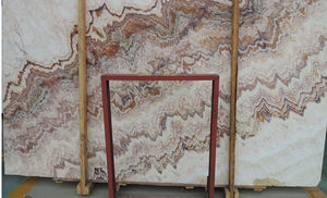 Plaques polies d'<span class=keywords><strong>onyx</strong></span> naturel de dragon <span class=keywords><strong>rouge</strong></span> pour des projets de décoration de luxe - Product Image 6
