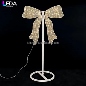 LEDA Decoración para Pasillo de Boda, Lujoso y Moderno Arco Metálico con Luces LED, Fondo Dorado para Pasillo - Product Image 1