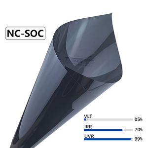 <span class=keywords><strong>Film</strong></span> teinté pour pare-brise de voiture Tuman 1PP 1Ply 1mil PET, protection UV 99%, rejet IR 60%, teinté, 50cm*30m/75cm*30m, garantie 3 ans - Product Image 5