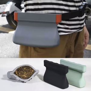 Riñonera de Silicona Personalizada para Premios de Perro, en Forma de Barril, Impermeable, para Paseos y Entrenamiento al Aire Libre - Product Image 1