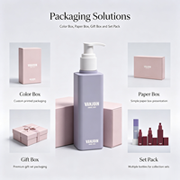 Flacon de lotion carré écologique en plastique PET, flacon vaporisateur pour soins du visage, 100 ml, 150 ml, flacon vaporisateur pour soins de la peau avec différentes pompes