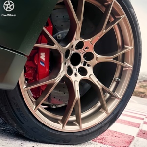 Rines Monobloque Forjados DW de 19, 20 y 21 Pulgadas, 5x112, Forjados en 6061-T6, Acabado Bronce para BMW Serie <span class=keywords><strong>5</strong></span>, M5 Competition Sport Sedan, Especificaciones de Rines - Product Image 4