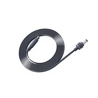 Cable de Carga de Alimentación Compatible con Varios Estándares, Mini, Plano, Ignífugo, Sin Armadura, Material de PVC, Tipo-C a DC 20V 3A 60W