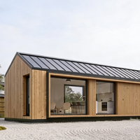 Structure en acier modulaire pour maison, maisons en acier sur mesure avec service de logistique internationale, maison en structure légère en acier