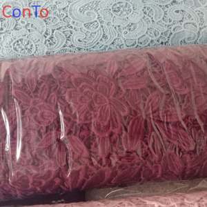 신제품 비싼 빅토리아 <span class=keywords><strong>Tulle</strong></span> 레이스 패브릭 자수 - Product Image 4