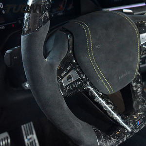 Pour <span class=keywords><strong>Bmw</strong></span> G20 G28 G29 G30 G32 G38 G11 G12 G05 G01 G02 X3 X4 X5 X6 Volant en fibre de carbone forgé - Product Image 4