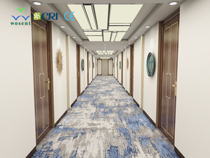 Wholesale Hotel Carpet Floor Luxury 5 Star <strong>Corridor</strong> Hotel Lobby Axminster Carpet Wall to Wall Hallway Carpets - Product Image 4