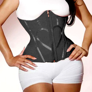Fajas Colombianas, Faja <span class=keywords><strong>Reductora</strong></span> de Cintura, Moldeadora de Cuerpo de Malla, Prenda Moldeadora <span class=keywords><strong>Reductora</strong></span>, Cinturón para Abdomen Plano, Faja Deportiva, Corsé Firme - Product Image 2