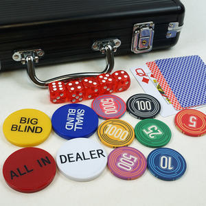 Équipement à guichet unique de casino Ensembles de jetons de <span class=keywords><strong>poker</strong></span> Porte-documents Personnalisé Céramique Argile Puce ABS Boîtier en aluminium Ensembles de puces - Product Image 5
