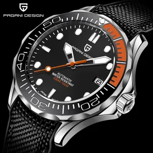 PAGANI DESIGN 1667 Commandant <span class=keywords><strong>007</strong></span> Hommes Montres Mécaniques 2020 Top Marque De Luxe Automatique Hommes 100M Sport Étanche Montre relogio - Product Image 1