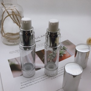 Cosmétique 15ml 20ml 30ml Bouteilles D'huile Essentielle De <span class=keywords><strong>Galvanoplastie</strong></span> EN Plastique Lotion Pompe Bouteilles Sans Air - Product Image 3