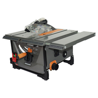 Scie Circulaire sur Table Portable 216 mm 2000 W pour le Travail du Bois